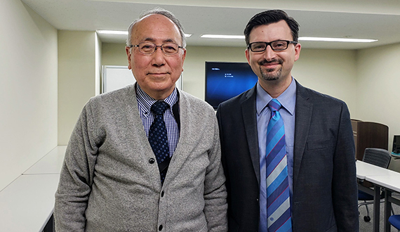Steven Sundstrom and Dr. Koki Inai